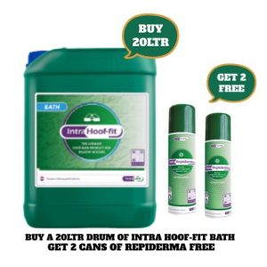 Intra Hoof-Fit Foot Bath Solution 20L