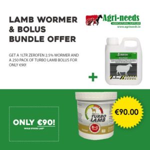 Lamb Bundle Offer - Zerofen Sheep 1ltr + Turbo Lamb Bolus