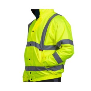 Men's Hi Vis Bomber Jacket