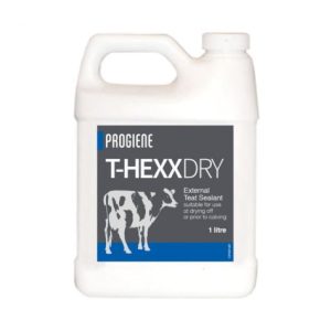 T-Hexx Dry External Teat Dip 1ltr